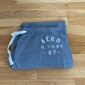 Grey Aeropostale sweatpants